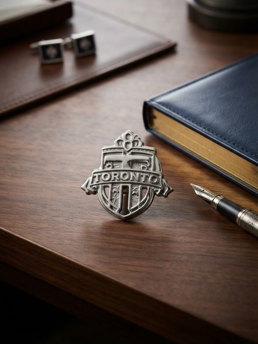 Toronto FC Silver Lapel Pin - Men Accessories